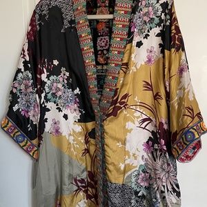 Reversible Multi-Colored Kimono